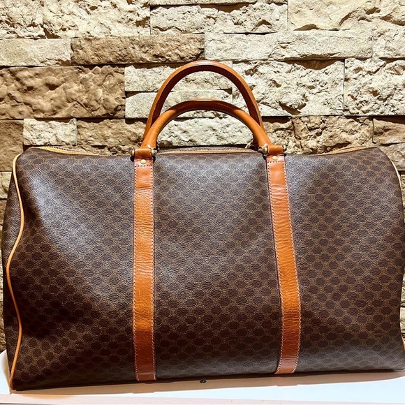 Authenticated CÉLINE Celine Macadam Pattern Hand Bag - Women like NEW! 🧡 - Picture 4 of 5